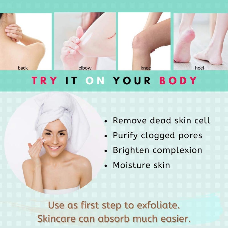 Faith in Face AHA Peel So Good Skin Renewal Peeling Gel, Deep Clean Facial Scrub Revitalize Skins Exfoliate Remove Dead Cells Dark Spot Gentle Brighten Face Korean Skincare, 4.22 fl oz - Image 3
